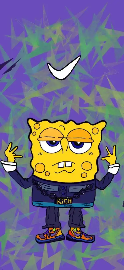 嘻哈海绵 - 堆糖,美图壁纸兴趣社区