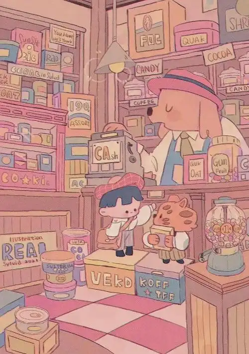 ipad壁纸丨童话风可爱竖屏平板背景_网易订阅