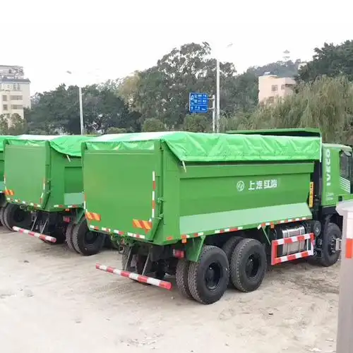 自卸车密闭加盖_自卸车改装篷布_渣土车自动篷布配件-许昌金诺机械