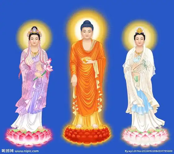 高清精美西方三圣像图片