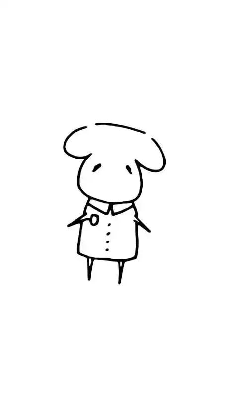 易烊千玺的小羊简笔画步骤