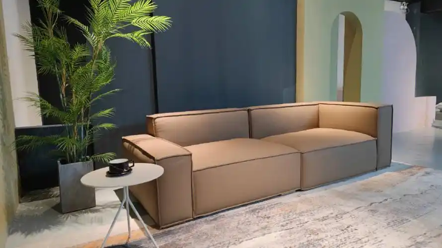 豆腐块沙发一整个高级住了