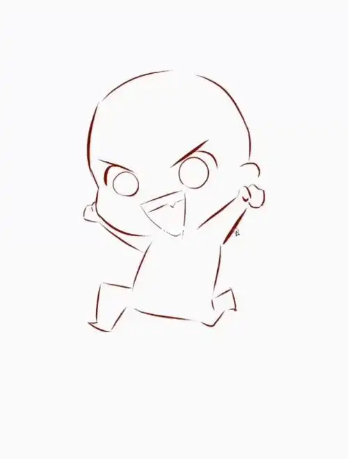 q版人物模板动态