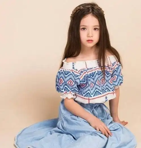 8岁英韩混血萌娃天生仙气足!网友:好想等她长大