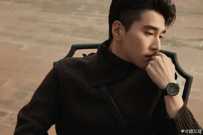 赵又廷高领毛衣立冬九宫格