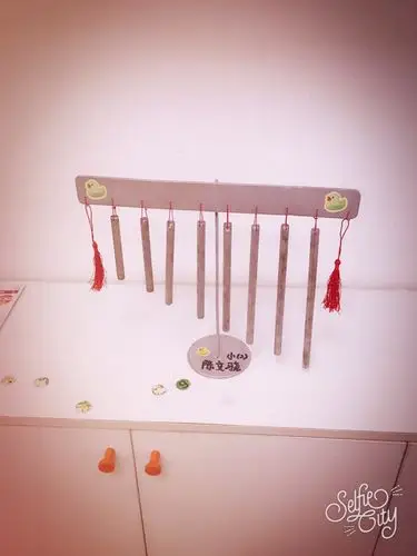 "大手拉小手"自制乐器的亲子活动,感谢我班家长的支持