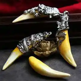 仿熊项链手链吊坠潮款 个性吊坠 民族风diy配饰 现货批发