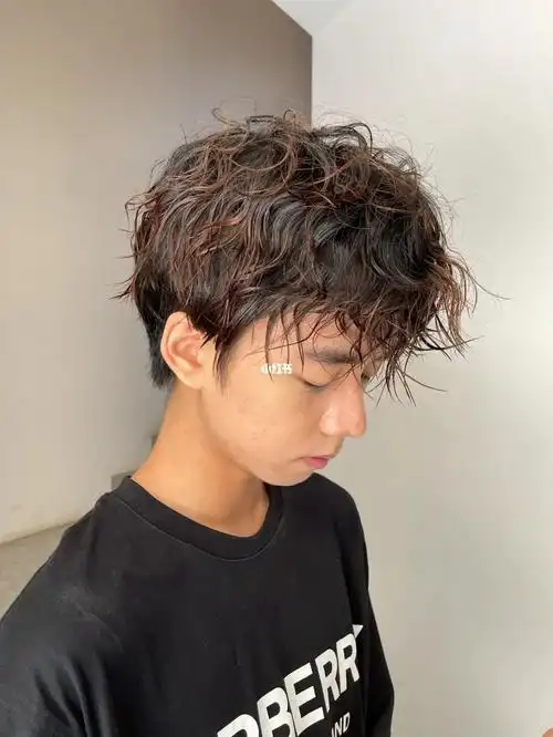 男士烫发男士羊毛卷男士发型推荐