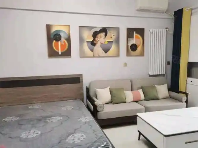 西二路温馨一居室精装修拎包入住