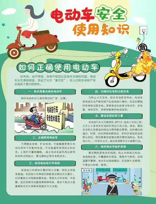ad2036 电动车安全使用知识-宣传单-沈阳市华泰安全工程技术服务站