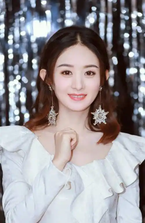 pick一下赵丽颖的小技巧,甜美之余还有女人味_造型_风格_脸型