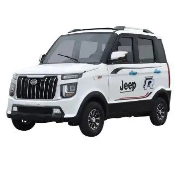 英诺普新能源四轮电动车代步家用油电两用四轮车锂电池全封闭电动四轮