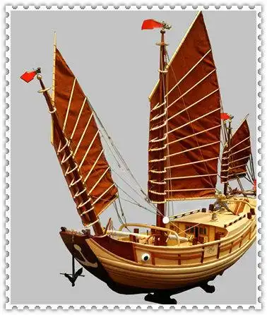 《中国古帆船航模图谱(精选)》