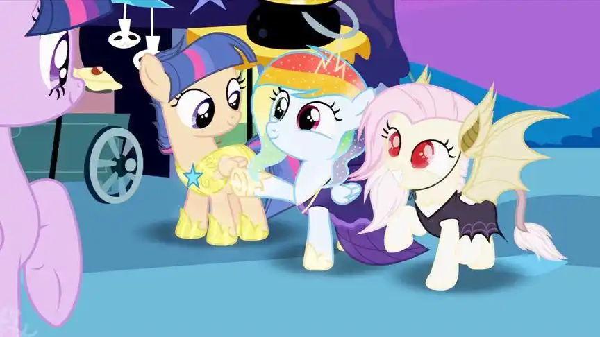 《小马宝莉》下一代小马,小云宝公主!小蝙蝠柔柔