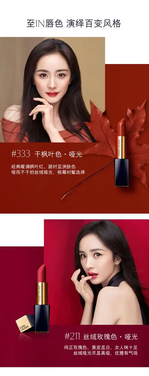 彩妆套装 唇妆 口红/唇膏 唇彩/唇釉 口红/唇膏 雅诗兰黛口红333/枫叶