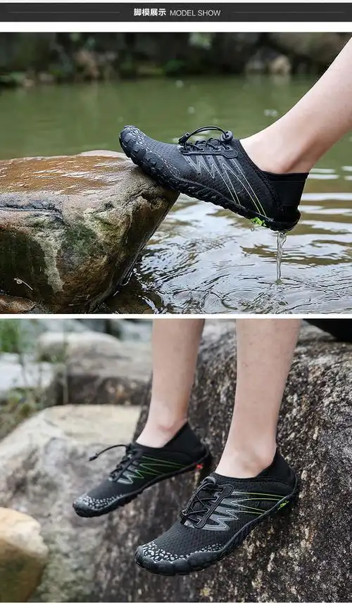 【赤脚鞋 裸感舒适】速干涉水鞋男轻便软底沙滩鞋潜水浮潜鞋赤足贴肤