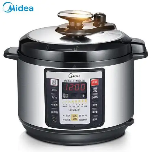 美的(midea) pcs6028p 电压力锅 操控方式:电脑式 额定功率:900w 容量