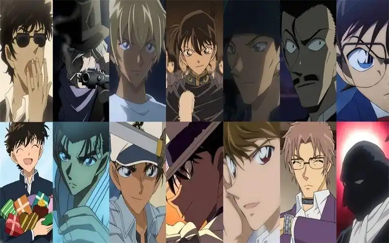 [amv][名侦探柯南/男神团/1080p]前方高能!一大波男神来袭!