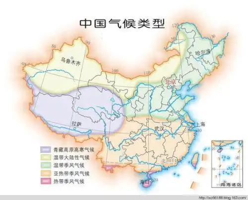 各分布在哪些地区?