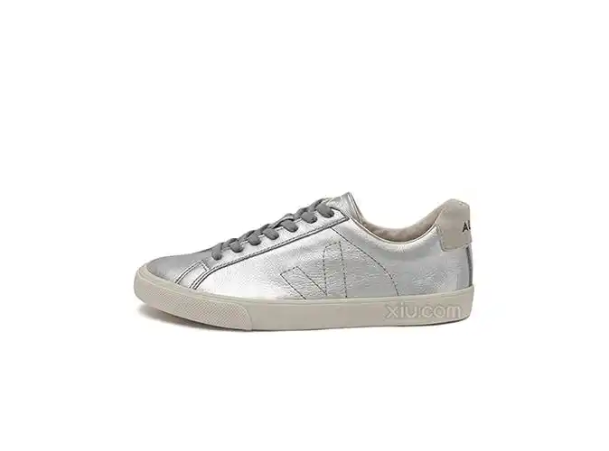 veja 女士esplar真皮板鞋 银色 41