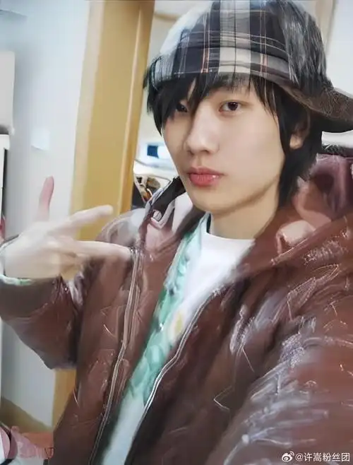 许嵩超话#许嵩呼吸之野演唱会#  许嵩青涩照片修复版