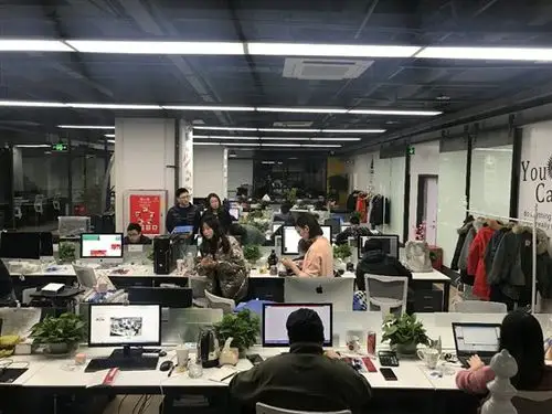 图为新职场办公环境一角