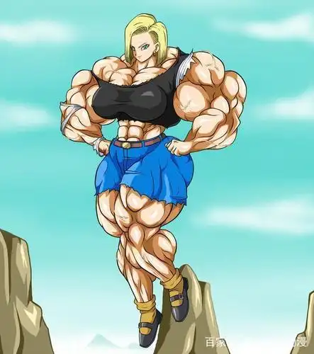 在原动漫里面的18号人造人可谓是容颜惊人,高冷的外表配上白皙的皮肤