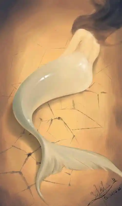 不知不觉就想画画当初一眼被这个美人鱼的质感吸引了深圳/插画师/6年