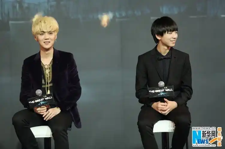 《长城》发布会小鲜肉齐聚 鹿晗王俊凯黑色装扮帅翻天【高清组图】 (3
