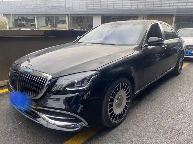 最新拿下15年奔驰s400l(进口)hybrd 全车爆改迈巴赫套装,外黑内棕,柏