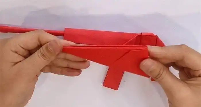 98k狙击枪折纸枪教程