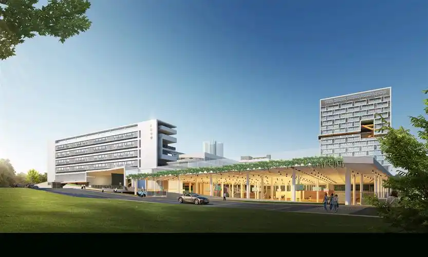 麒麟中学改扩建(南山实验学院初中部)工程位于深圳市南山区艺园路与