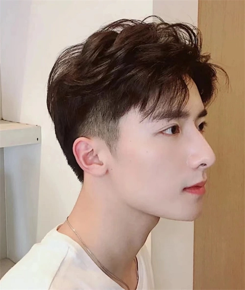 男友必备纹理气垫烫 帅气有型易打理_男生烫发 - 美发站