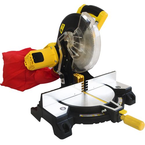 尘霸斜切锯无尘锯高精度45度10寸锯铝机地脚线切割机木工倒角机