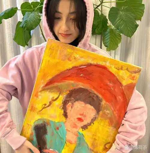 张子枫的画作展现了她成长轨迹,背后蕴藏的故事令人动容,深入了解这位