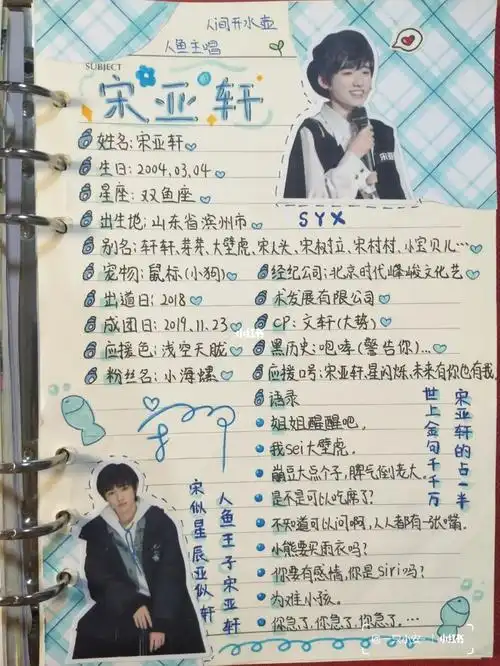 时代少年团 #宋亚轩  #追星手帐好家伙,不让上厕所警告泥此刻我独立