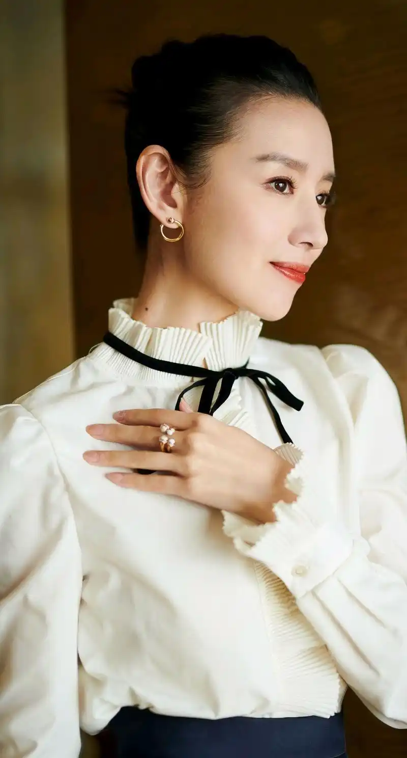 女神董洁高清写真图集,知性优雅,尽显迷人风姿