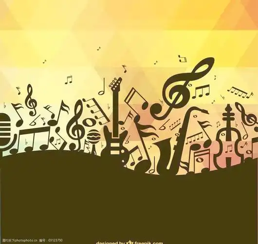 音乐背景图片