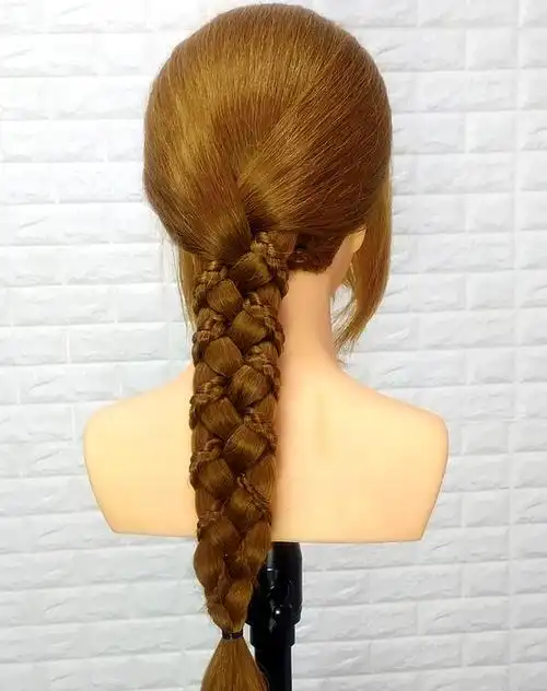 辫子教程,简单又漂亮马尾扎法让小姑娘小公主们可以变得更加漂漂亮亮