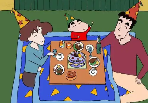 有没有手机壁纸类似一家三口的那种