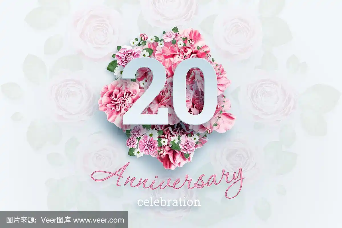 周年概念,生日,庆祝活动,模板,传单