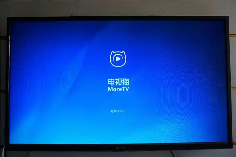 安装好后,电视猫的logo映入眼帘,可爱的猫咪要带我进入奇幻的电视世界