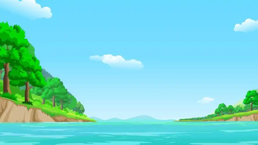 某部动画片的背景