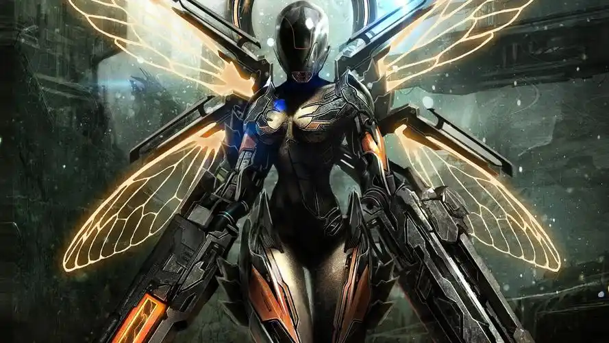 梦幻童话,装甲,火炮,废墟,眩光 壁纸