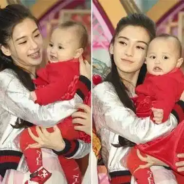 baby曝出儿子正面照,力证自己没有整容!网友:这是一家人么