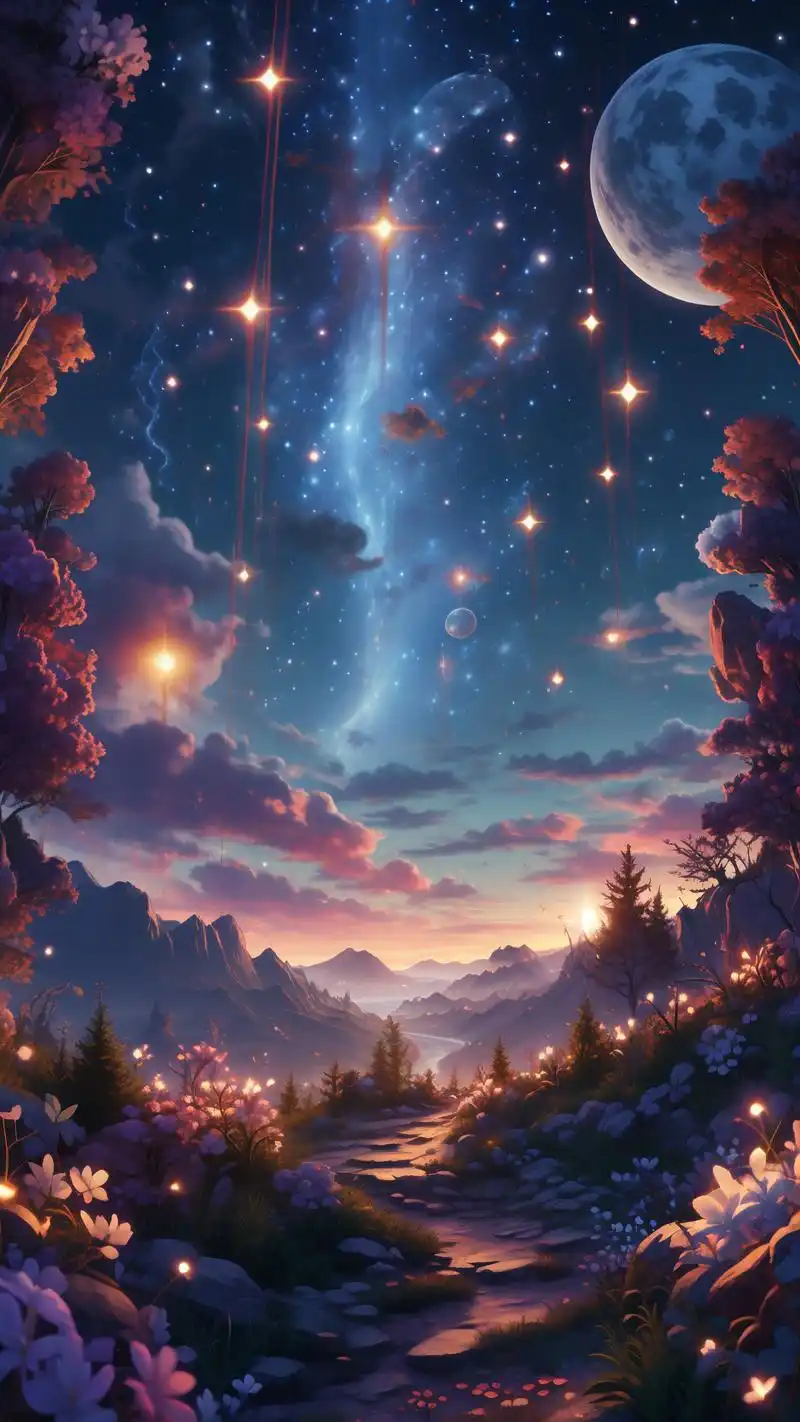 绝美星空壁纸,让你的屏幕璀璨夺目9078 这组绝美星空壁纸,真的让