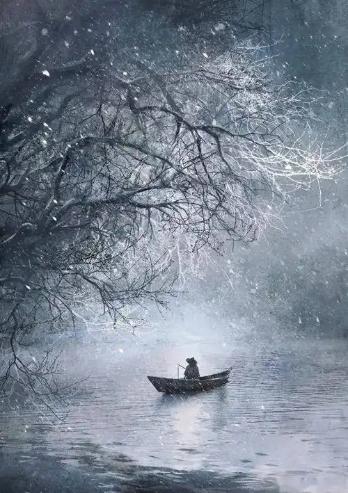 初入江湖的侠客,独行的旅人,隐居的高人……都极具中国水墨意境之美.