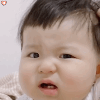 萌娃丸子妹表情包动图挠头系列合集①