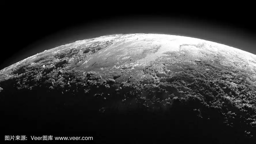 行星,三维图形,太空,风景,黑白图片