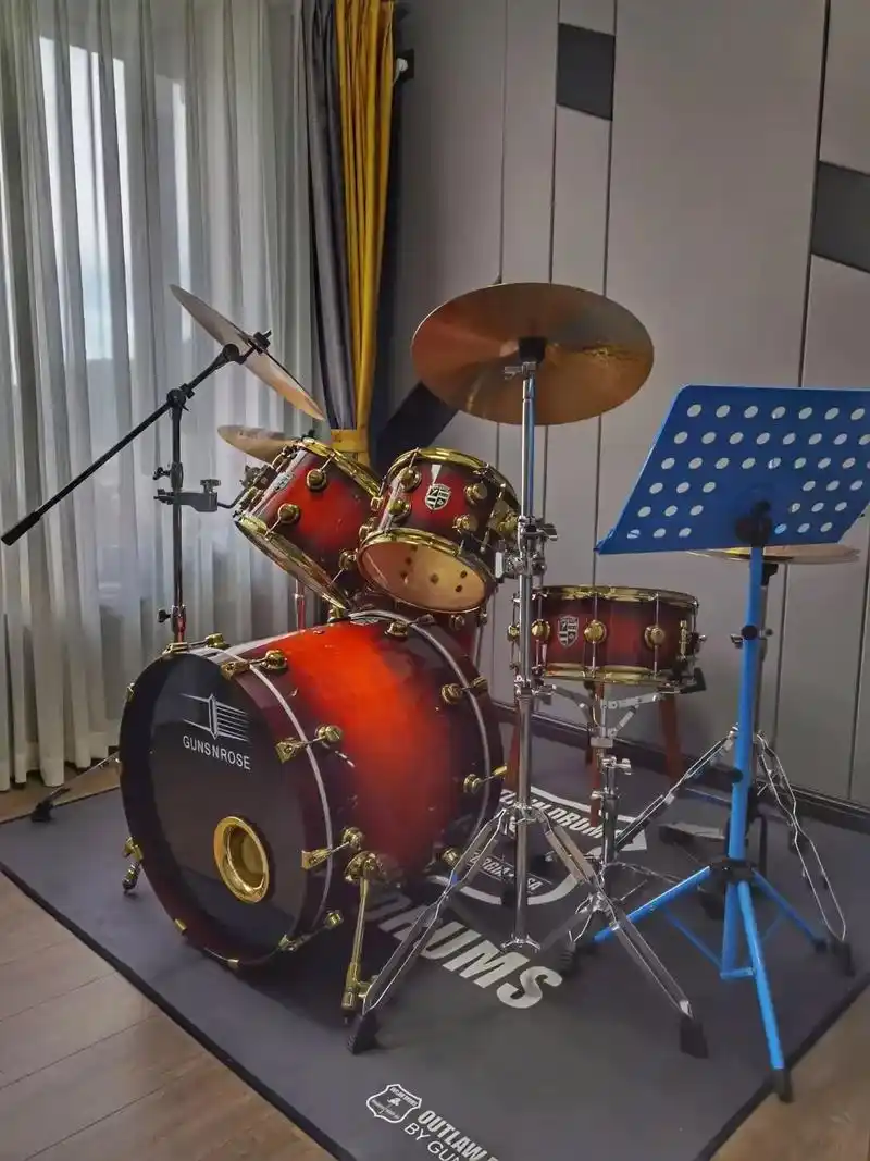 枪花架子鼓皇冠系列现场实拍图片#架子鼓  - 抖音